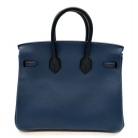 Borsa Hermès Birkin 25 tricolore