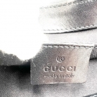 Borsa Horsebit 1955 Chain in pelle e tela GG nera