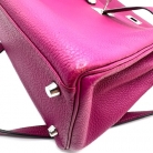 Kelly Hermès 28 retourne togo bag in pink fucsia