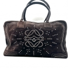 Borsa Loewe amazon con strass edizione limitata marrone