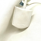 Bolso Loewe Hobo en cuero blanco