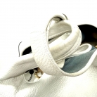 Bolso Loewe Hobo en cuero blanco