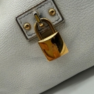 Bolso Loewe Hobo en cuero blanco