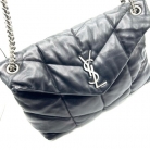 Bolso Lou Lou YSL Puffer negro
