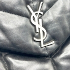 Bolso Lou Lou YSL Puffer negro