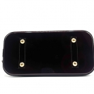 Bolso Louis Vuitton Alma PM en charol color amaranto