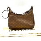 Bolso Louis Vuitton Monogram marrón satinado Little Boulogne