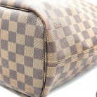 BORSA LOUIS VUITTON NEVERFULL MM DAMIER EBENE CON POCHETTE