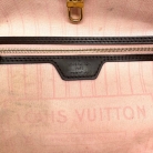 BORSA LOUIS VUITTON NEVERFULL MM DAMIER EBENE CON POCHETTE