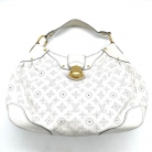 WHITE MAHINA LOUIS VUITTON BAG