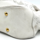 WHITE MAHINA LOUIS VUITTON BAG