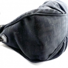 Bolso Mia Zucca negra Fendi en lona