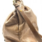 Bolso Miu Miu en cuero caqui grande
