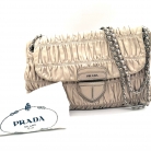 Borsa in pelle granulata Parada