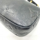 Pochette Louis Vuitton in pelle Monogram Empreinte nera