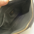 Pochette Louis Vuitton in pelle Monogram Empreinte nera