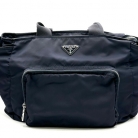 BORSA PRADA A MANO IN NYLON BLU