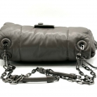 Bolso Prada de Nappa Bomber color piedra gris