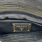 borsa prada double in pelle nera a tracolla