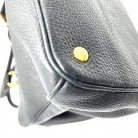 borsa prada double in pelle nera a tracolla