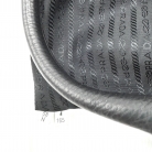 borsa prada double in pelle nera a tracolla
