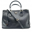 Prada bag, in black leather