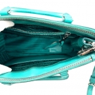 PRADA BAG IN SAFFIANO TURQUOISE LEATHER