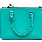 PRADA BAG IN SAFFIANO TURQUOISE LEATHER