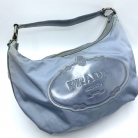 Borsa Prada in Nylon Azzurro Chiaro