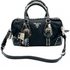 BORSA PRADA TIPO BAULE CON PUNTI