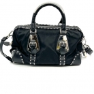 BORSA PRADA TIPO BAULE CON PUNTI