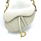 Bolso Saddle DIOR blanco