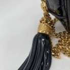 Borsa Saint Laurent Camera in pelle verniciata nera