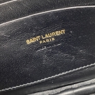 Borsa Saint Laurent Camera in pelle verniciata nera