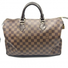 Borsa Speedy 35 Damier marrone