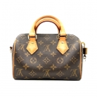 Borsa Louis Vuitton Speedy nano con tracolla.