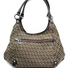 Bolso tote Fendi Zucchino marron