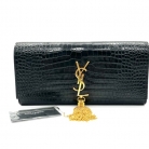 Borsa YSL a mano, pelle nera