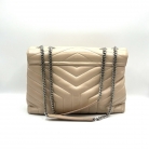 Bolso YSL Lou Lou color crema