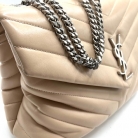Bolso YSL Lou Lou color crema