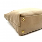 BROWN LEATHER PRADA BAG
