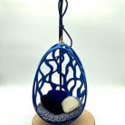 Louis Vuitton cocoon di Fernando & Humberto Campaña miniatura Sedia in blu