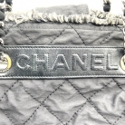 Chanel Shopping Tote negro en tela
