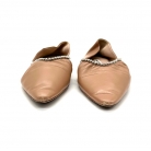 Bailarinas Miu miu de cuero salmon.