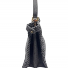 Fendi Peekaboo ISeeU tela gris