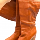 Chanel leather boots