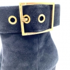 stivaletti in pelle scamosciata Gucci