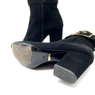 stivaletti in pelle scamosciata Gucci