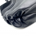 Bottega Veneta black suede and leather