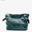Bottega Veneta black suede and leather